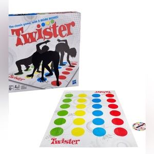 Twister mat game Spinner board with arrow and base